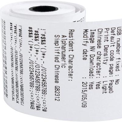 China Thermal Receipt Printer Professional Manufacturer 80x80mm Thermal Paper Roll Long Printing 80x80 Paper Roll Thermal Receipt POS Printer for sale