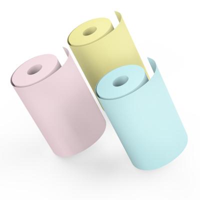 China Pink POS Printer Customerized Colored Thermal Paper Thermal Paper Any Color Thermal Printer Paper Colored for sale