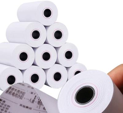 China High Quality Heat Sensitive POS Terminal Paper 57x50mm Roll 57x40 Thermal Paper Cash Register Receipt For POS Terminal for sale