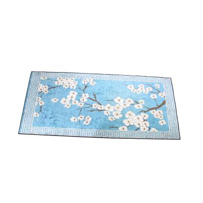 China Washable Nordic Ins Home Room Full Of Lovely Plush Bedside Blanket Carpet for sale