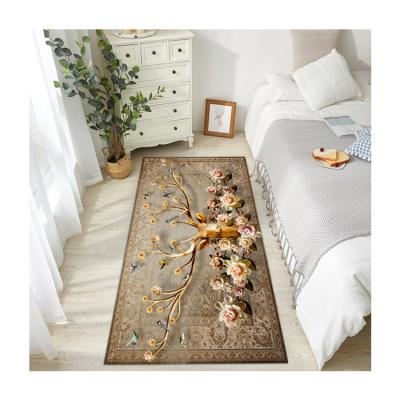 China Polyester Crystal Velvet Blanket Indoor Prayer Home Bedside Non-Slip Mat for sale