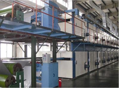 China Gas burner Automatic Drying Stenter Machine Double layer / Heat Setting Machine for sale