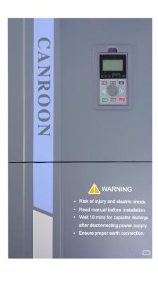 China High Stability AC Drive Variable Frequency Drive VFD 7.5kW For Fan for sale