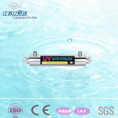 Chine Désinfection résidentielle d'eau potable de la lampe 1000LPH de stérilisateur UV germicide de l'eau à vendre