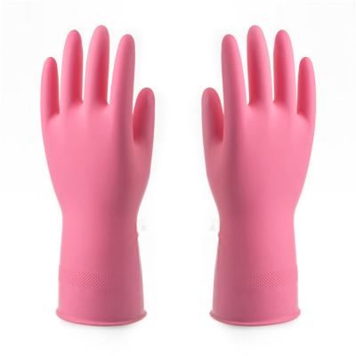 China Household Washing Dish Household Gloves Cleaning Rubber Gloves For Kitchen for sale