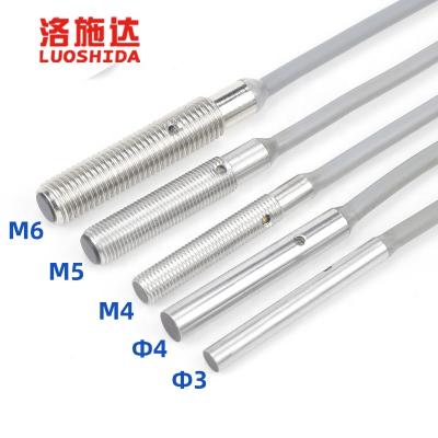 China Alojamento M3/M4/M5/M6 de aço inoxidável indutivo do sensor de proximidade do tamanho pequeno à venda