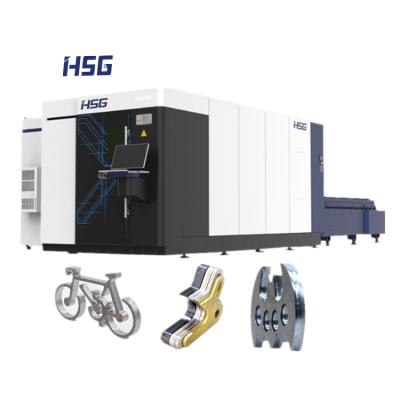 China Automatic Metal Laser Cutter CNC Fiber Laser Cutting Machine Sheet Metal Fiber Laser Cut Metal 3015 for sale