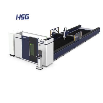 China Laser CUTTING HSG Laser Sheet Laser Cutter Anti-collision Metal Cutting 6000w 20000w 30000w for sale