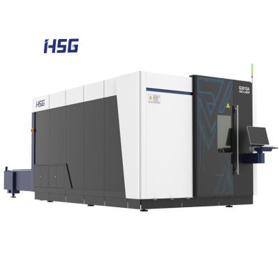 China Laser CUT Interchange Work Table Fiber Laser Cutting Machines For Metal Cutting 4kw 6kw for sale