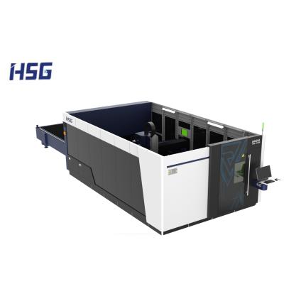 China Laser CUT factory price laser cutting 6000W GA exchangeable double playforms laser cutting machine for sale