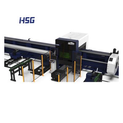 China TL500 3kw-6kw Tube Fiber Laser Cutting Machine 20-50mm Ultra Heavy Metal Laser Cutting Machine for sale