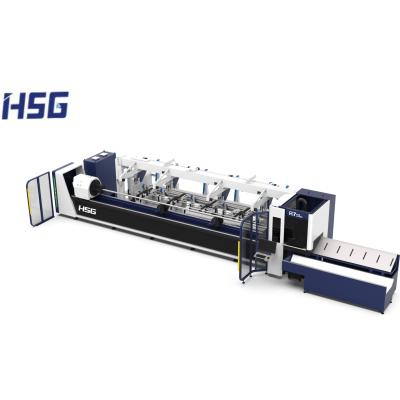 China Automated HSG Sheet Metal Loading Laser Cutting Machine for HS-TS65 II Tube Tube Almighty Laser Cutting Machine for sale