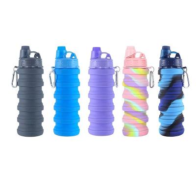 China 2022 collapsible plastic water bottle 12oz water bottle highrmt sublimation viable quality water bottle for sale