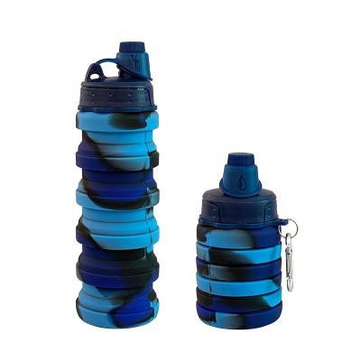 China 350ml Collapsible Water Bottle Kids Sports Water Bottle Viable Water Bottle for sale