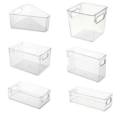 China Sustainable Refrigerator Organizer Storage Bins Storage Boxes Bins Refrigerator Trash Plastic for sale