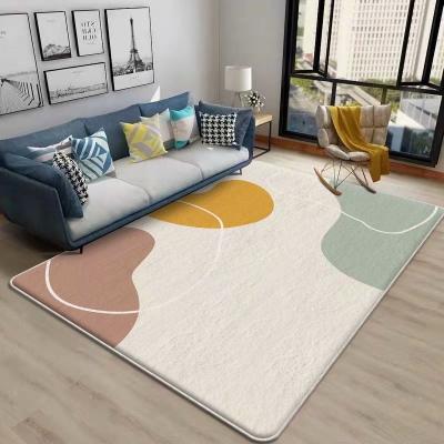 China High Quality Designer Large Wool Rug Luxury Custom Printing Living Room Blanket Washable Set 3 Pieces for sale