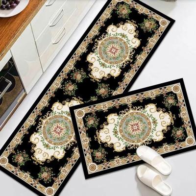 China New Shape Eco Friendly Washable Custom Area Rug Wholesale Hottest Kitchen Carpet Anti Slip for sale