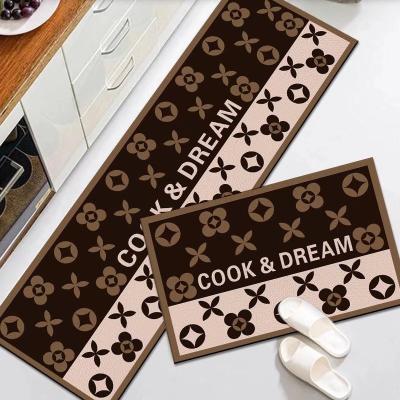 China Washable Anti Fatigue Kitchen Blanket Customize Blankets Polyester Non Woven Carpet Mat For Kitchens for sale