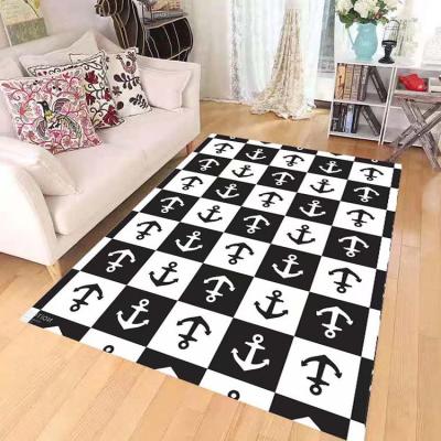 China Large size machine made washable rug of new washable non slip indoor outdoor rug for sale for sale