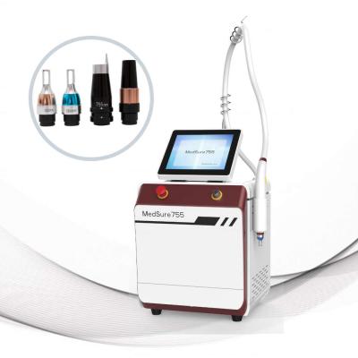 China Dark Pigment Removal Picolaser Spot Removing Tattoo Acne Removal ND yag laser picosecond Q-switched laser for sale