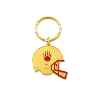 China Custom Enamel Metal Promotion Shape Key Chain With Logo For Sale for sale