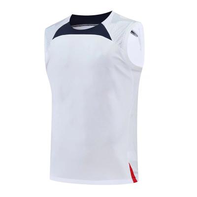 China Hot White Sets Sale Factory Price Soccer Vest Kits Soccer Wear Training Jersey for sale