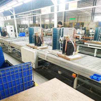 China dongliu professional air conditioner manufacturer air conditioner conveyor roller assembly line for sale