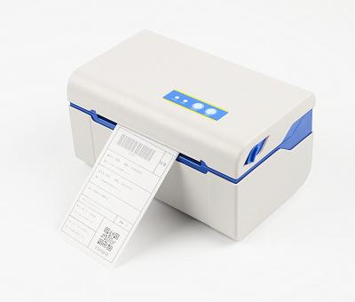 China GP-2024D 110mm Black and White Desktop Packing Slip Printer Thermal Label Printer for Logistics Warehouse Courier for sale