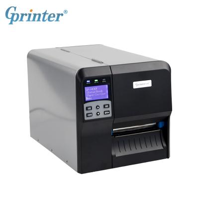 China Gprinter GP-H430F Industrial Black and White Thermal Transfer Barcode Printer for sale