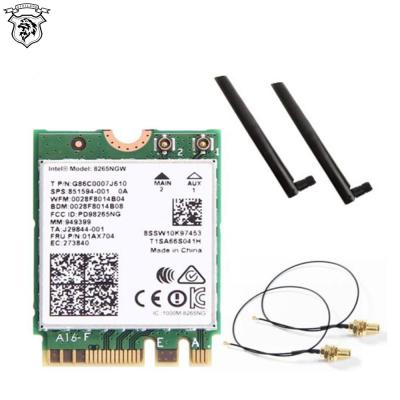 China Dual Band 867Mbps Wireless Wifi Card For Intel 8265NGW 802.11ac Bluetooth 4.2 AC 8265 NGFF Wifi M.2 Interface for sale