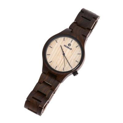 China Royal Automatic Date Brand Watch For Men And Women , Business Quartz Smart Men Watch Custom Made And High Classy Wooden Watch With Wooden Face for sale