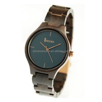 China High Quality Day/Date Factory Price Wooden Watch With Japan Movement for sale