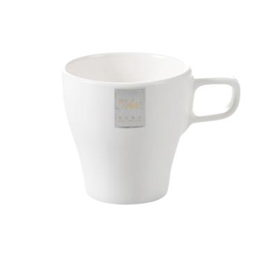 China Home hot sales custom factory restaurant hotel melamine handle unbreakable white coffee mugs for sale