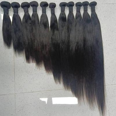 China Free Sample Top 10A Virgin Straight Raw Indian Indian Cuticle Aligned Bundles Hair Extensions Seller Mink Brazilian Hair From Single Giver for sale