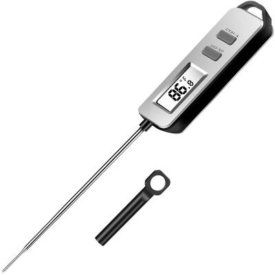 China Hot Sale Digital Kitchen Instruments Digital Meat Thermometer for Beef Turkey Bread Coffee Oven Milk BBQ Candy for sale