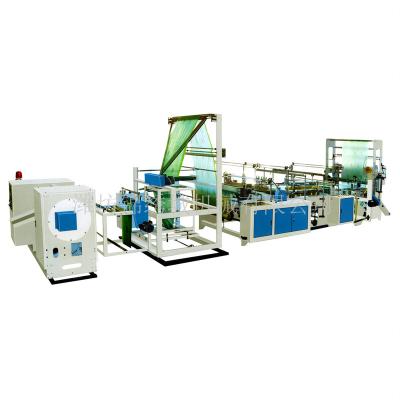 China Hotels Coil Drawstring Waste Bag Machine Continuous Punching Machine Punch Roll Bag for sale