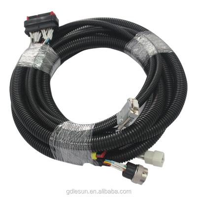 China Custom Automotive Automobile Wiring Harness For Caterpillar / Hot Rod / ATV / Tractor / Motorcycles for sale