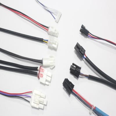 China Custom Automobile Cable Harness Assembly Jst 8 Pin Plug Connector Automotive Wire Cable Assembly for sale