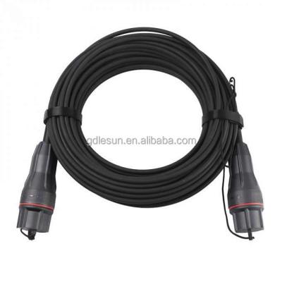 China Waterproof Outdoor Telecom Network Fiber Optic Patch Cord For Outdoor Use for sale