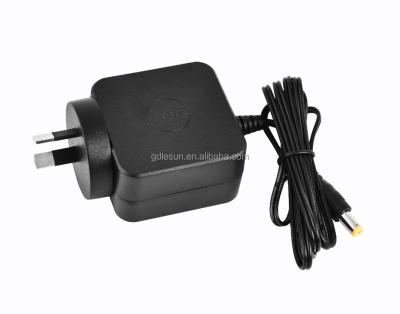 China CCC CE ETL FCC PSE Approved Multifunctional 12v 2A 24W Power Supply Plug Adapters Laptop AC-DC Charger Adapter LSA for sale