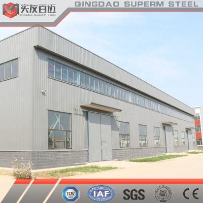 China Industrial Prefab Steel Structure Warehouse China Steel Structure Hall With Low Factory Price for sale