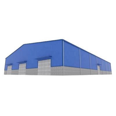 China Small Steel Structure Warehouse Workshop 600 sqm 20m Width X 30m Length Good Workshop Warehouse China Price for sale