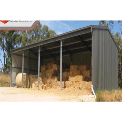 China Steel Farm Storage Shed Safe Cheap Durable Steel Structure Farm Storage / Shed Shed for sale