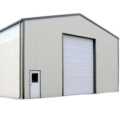 China Steel Structure Truss Shed Custom Residential Commercial Prefab Storage House Steel Metal Garage for sale