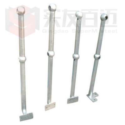 China Modern Stainless Steel Bracket Ball Joint Handrail Balustrade for sale