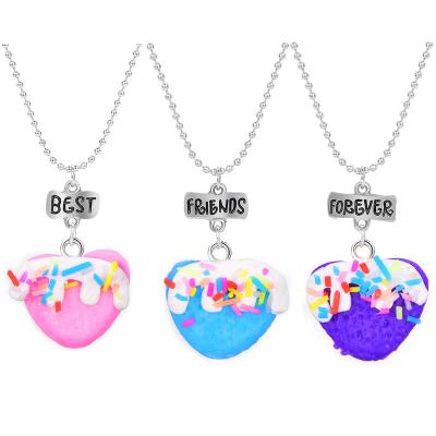 China Europe and America Children's Comics Resin Cartoon Characters Pendant Quirky Stereoscopic Animal Shaped Necklace for sale