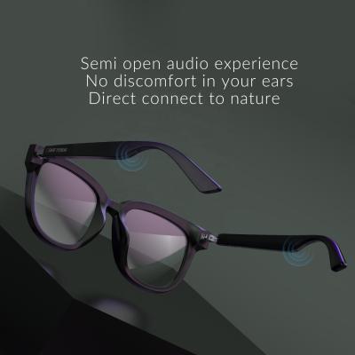 China Fashion TR90 Android Waterproof MP3 Audio Sunglasses Calling Glass Smart Sunglasses with TWS Earphone for sale