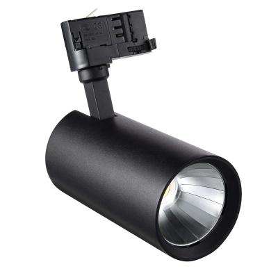 China Modern 150lm/w 25W 3 Phase 4 Wire Aluminum Lamp Body Gallery Led Track Light 220v for sale