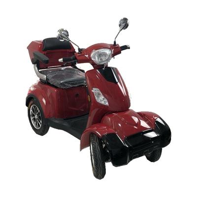 China 4 Wheel Unisex Mobility Electric Handicapped Scooter With Chair For Disabled for sale