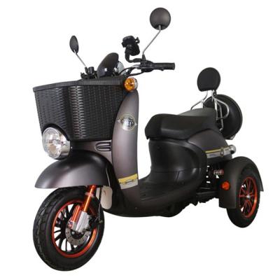 China 2019 New Product 3 500w 48v 3 Wheel Unisex Fast Electric Lightweight Scooter for sale